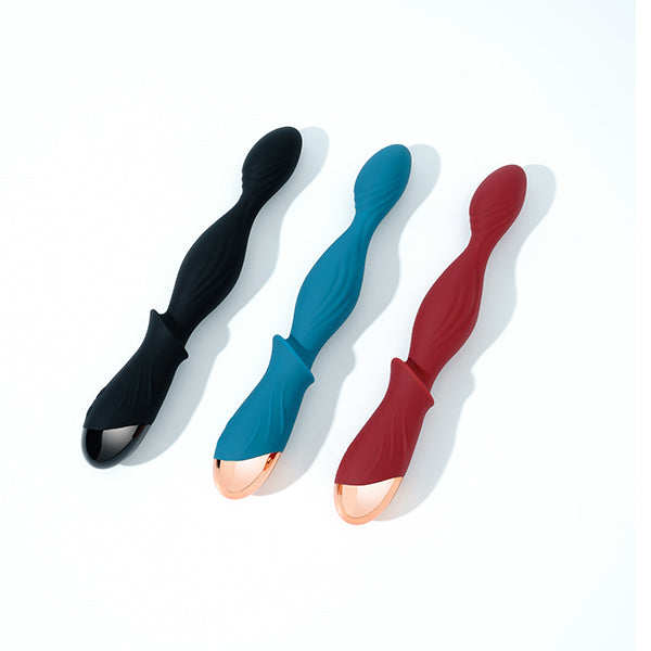 three diverse color prostate massager