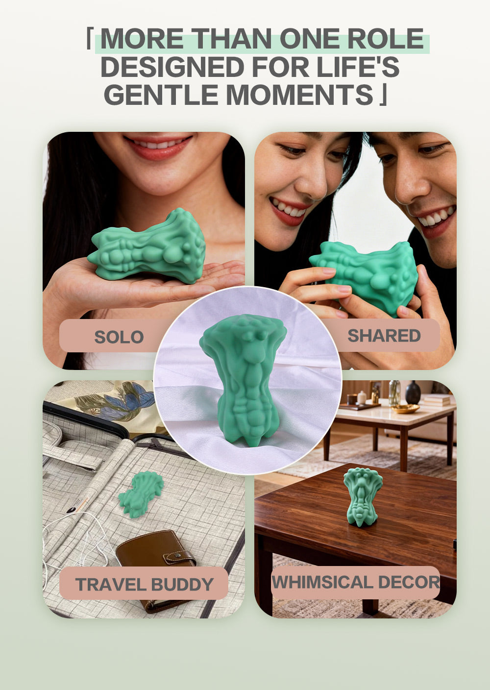 Starlight Paratrooper Vibrating Clit Stimulator – Grinder Sex Toy for Intense Clitoral Massage & Women Masturbating