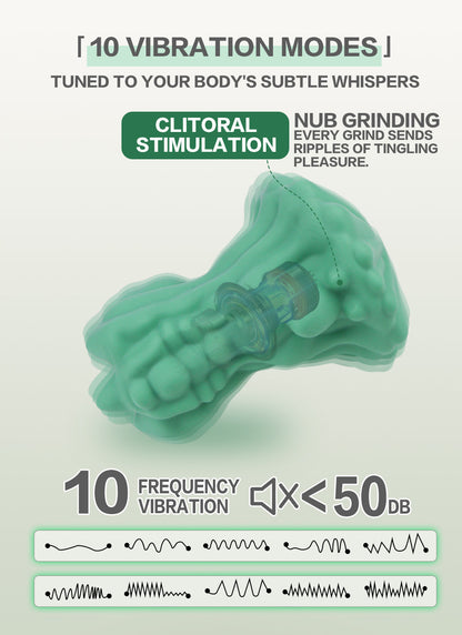 Starlight Paratrooper Vibrating Clit Stimulator – Grinder Sex Toy for Intense Clitoral Massage & Women Masturbating