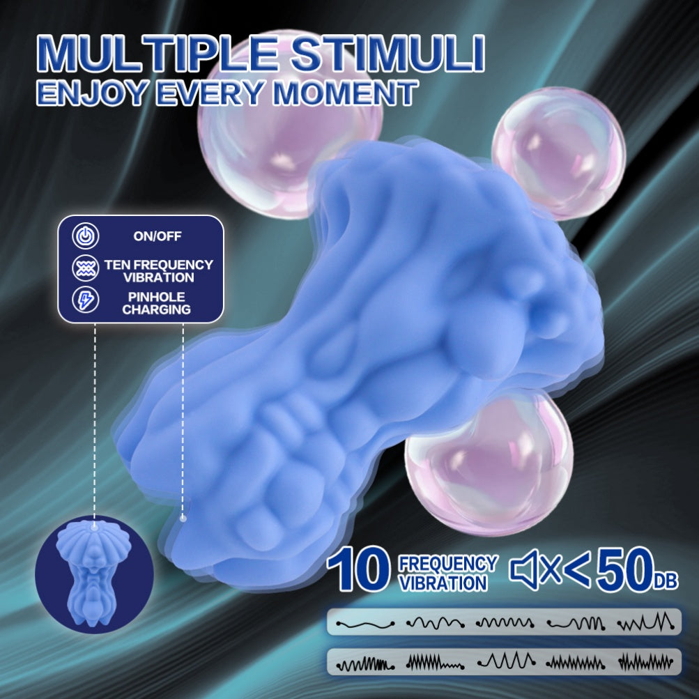 Starlight Paratrooper Vibrating Clit Stimulator – Grinder Sex Toy for Intense Clitoral Massage & Women Masturbating