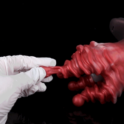Nerivelle – Plug anal Tentacule d'Alien – Chatte de poche, gode fourreau & plug anal | Sex toy en silicone platine