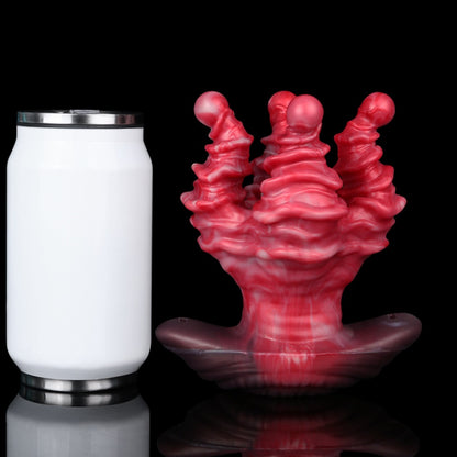 Nerivelle – Plug anal Tentacule d'Alien – Chatte de poche, gode fourreau & plug anal | Sex toy en silicone platine