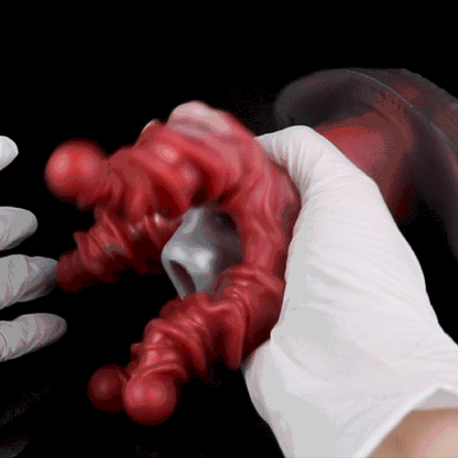 Nerivelle – Plug anal Tentacule d'Alien – Chatte de poche, gode fourreau & plug anal | Sex toy en silicone platine