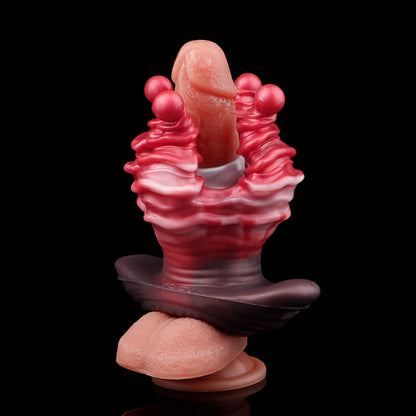 Nerivelle – Plug anal Tentacule d'Alien – Chatte de poche, gode fourreau & plug anal | Sex toy en silicone platine