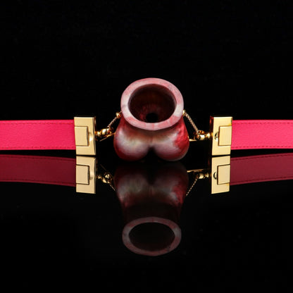 Vertical Dildo Gag Bondage Set - Wearable Ballgag Lustrous BDSM Sex Game Play