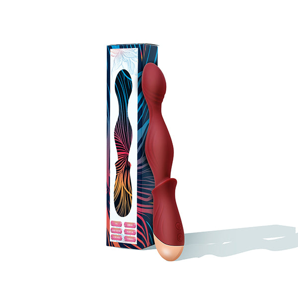 red prostate massager finger portable