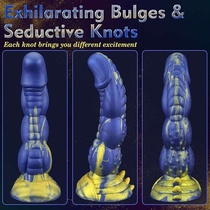 Dickman Realistic Monster Dildos- 8.5'' Knot Exotic Dildos Anal Dildos - Domlust Premium Silicone Sex Toys