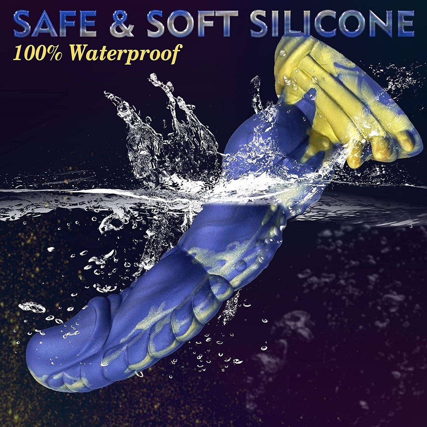 Dickman Realistic Monster Dildos- 8.5'' Knot Exotic Dildos Anal Dildos - Domlust Premium Silicone Sex Toys
