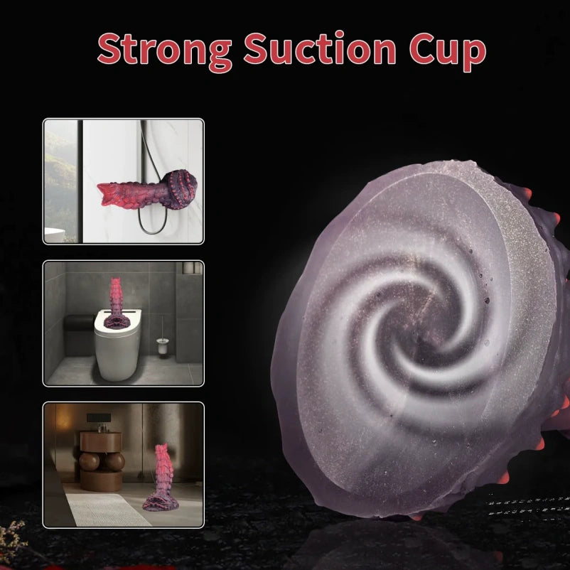 Fantasy Drakes Dick Butt Plug with Suction Cup – Silicone Vaginal Stimulation Tool for Women