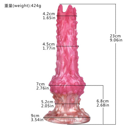 Fantasy Stabbing Silikon Dildo Ovipositor - Butt Plug Bondage Erweiterung Sexspielzeug für Frauen