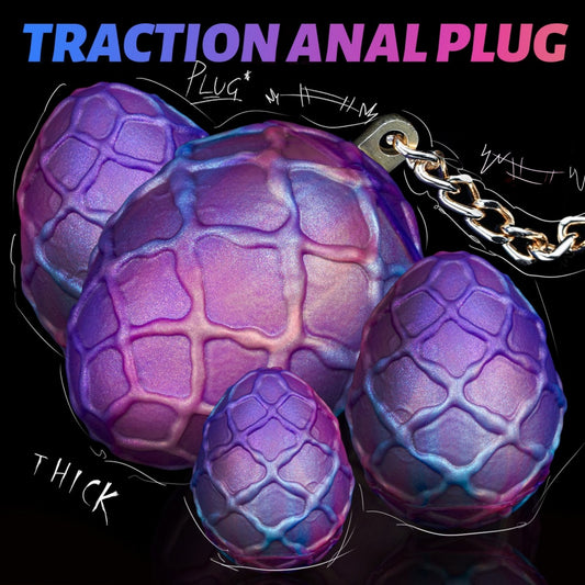 Gemini a dit Gant d'œufs de dragon fantastiques en silicone – Dilatation vaginale extrême et stimulation profonde pour utilisateurs avancés