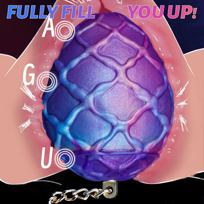 Gemini said Fantasy Dragon Egg Silicone Fist Dildo – Extreme Vaginal Expansion & Deep Stimulation for Advanced Users