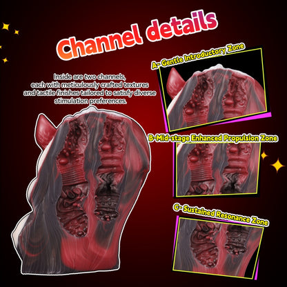 Emberstride Ilphis Horse Torso Pocket Pussy – Dual-Channel Anime Fantasy Mini Sex Doll