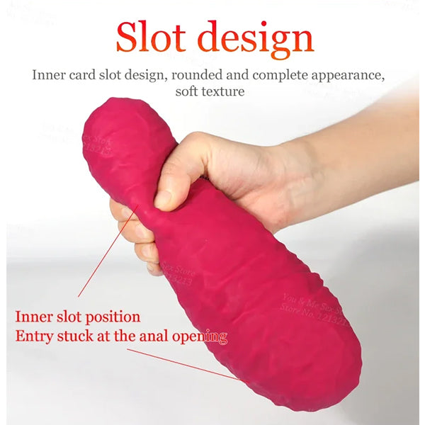 Thick Silicone Anal Prolapse Butt Plug - Super Soft Rectal Dilator Built Anal Toy - Domlust Thick Silicone Anal Prolapse Butt Plug - Super Soft Rectal Dilator Built Anal Toy - Domlust