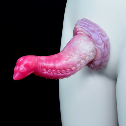Octopus Tentacle Fantasy Dragon Dildo with Suction Cup – Stretching, Filling Vaginal Masturbation Pleasure Tool