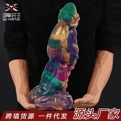 Fantasy Realistischer riesiger Dildo-Buttplug – Flüssigsilikon Soft-Touch vereint Größe mit Gefühl