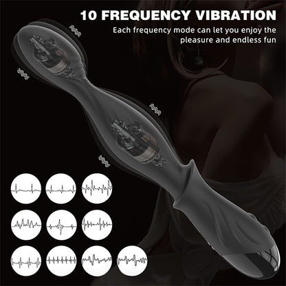 finger vibrating anal beads