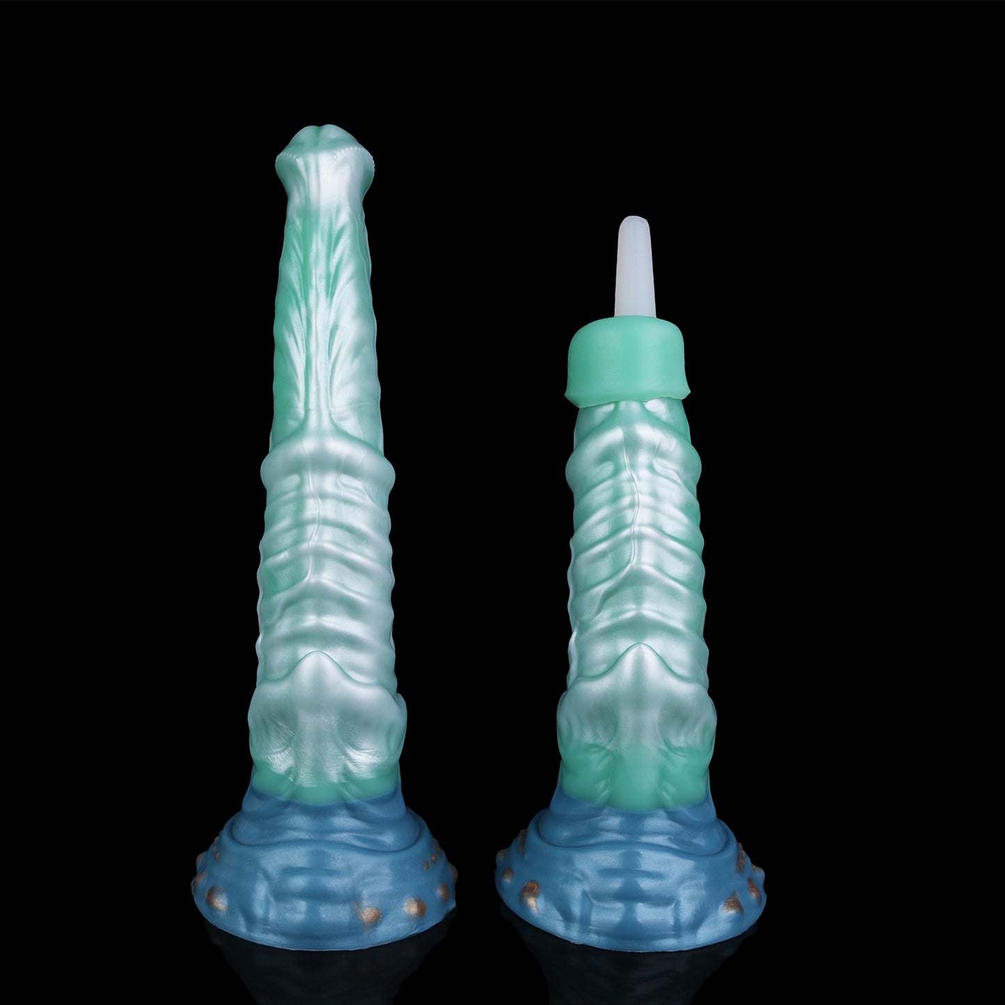 Fantasy Silicone Inflatable Horse Dildo -Expands Inside You for Deep G-Spot Stimulation