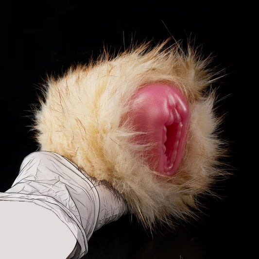Fennec Fox Furry Pocket Pussy – Platinum Silicone Male Masturbator