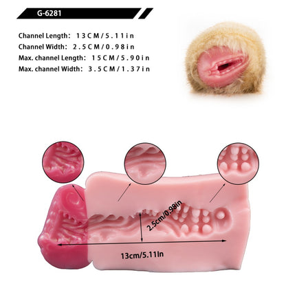 Fennec Fox Furry Pocket Pussy – Platinum Silicone Male Masturbator