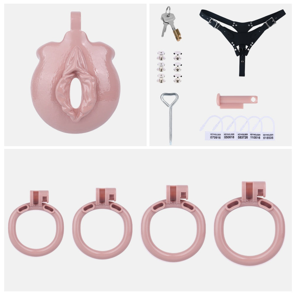 Silikon-Strap-On-Scheidenhose - Sexspielzeug für Crossdressing und Geschlechterillusion