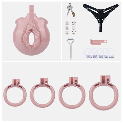 Silikon-Strap-On-Scheidenhose - Sexspielzeug für Crossdressing und Geschlechterillusion