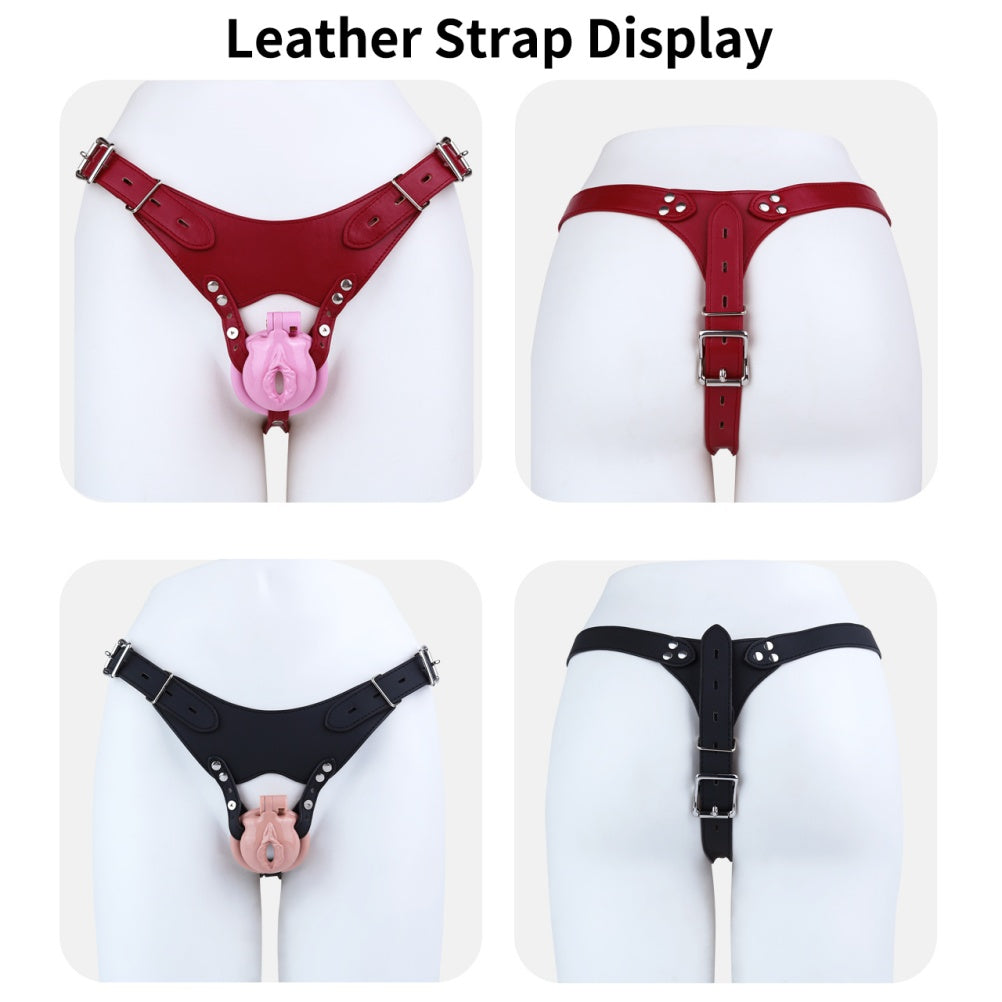Silikon-Strap-On-Scheidenhose - Sexspielzeug für Crossdressing und Geschlechterillusion