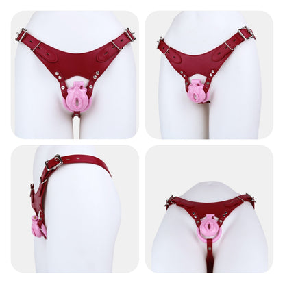 Silikon-Strap-On-Scheidenhose - Sexspielzeug für Crossdressing und Geschlechterillusion