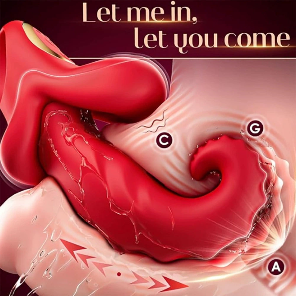 Curved Lip Fantasy G-Spot Vibrator – Intense Vaginal Massage and Climax