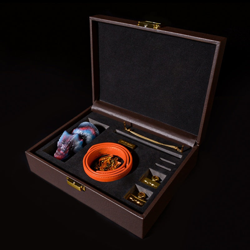 Gode-ceinture fantaisie en forme de tête de dragon – Jouet sexuel oral coquin en silicone