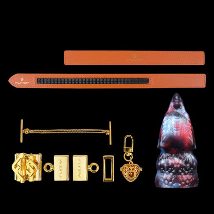 Gode-ceinture fantaisie en forme de tête de dragon – Jouet sexuel oral coquin en silicone