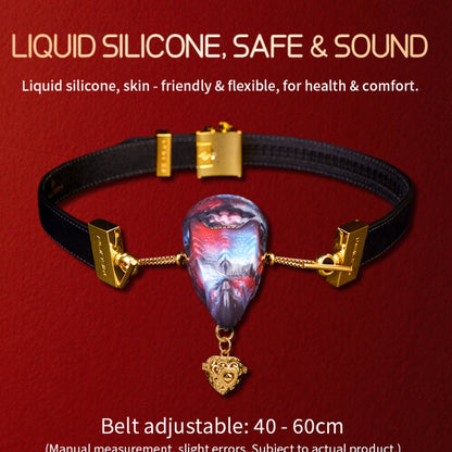 Gode-ceinture fantaisie en forme de tête de dragon – Jouet sexuel oral coquin en silicone