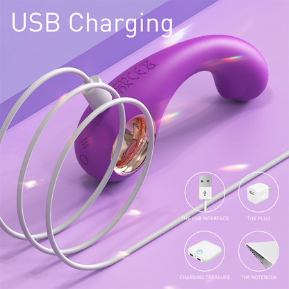 Insertable Dildo Fantasy G-Spot Vibrator – Medical-Grade Liquid Silicone Female Stimulator