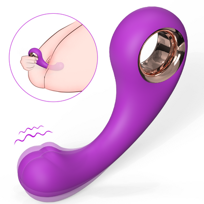 Insertable Dildo Fantasy G-Spot Vibrator – Medical-Grade Liquid Silicone Female Stimulator