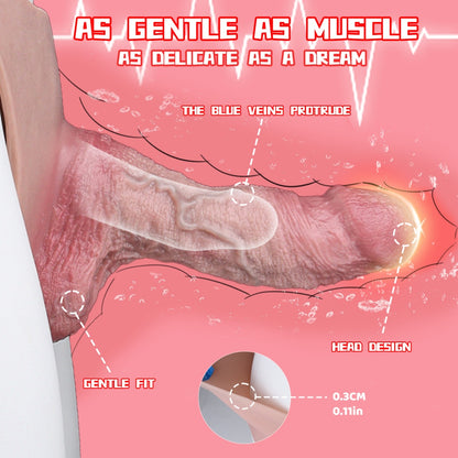 Verdickende und vergrößernde realistische Dildo-Hülle als Unterwäsche – Penisverlängerungsgerät für Männer mit Strap-On-Funktion