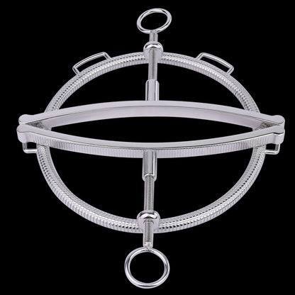 Metal Bettie Bondage Nipple Clamp Set - Women's Strap-on Adjustable BDSM Play