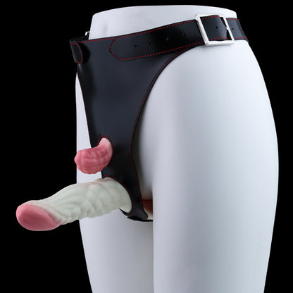 Lesbian Strap-on Fantasy Tentacle Monster Dildo - Stimulating Vaginal Areas for Orgasms