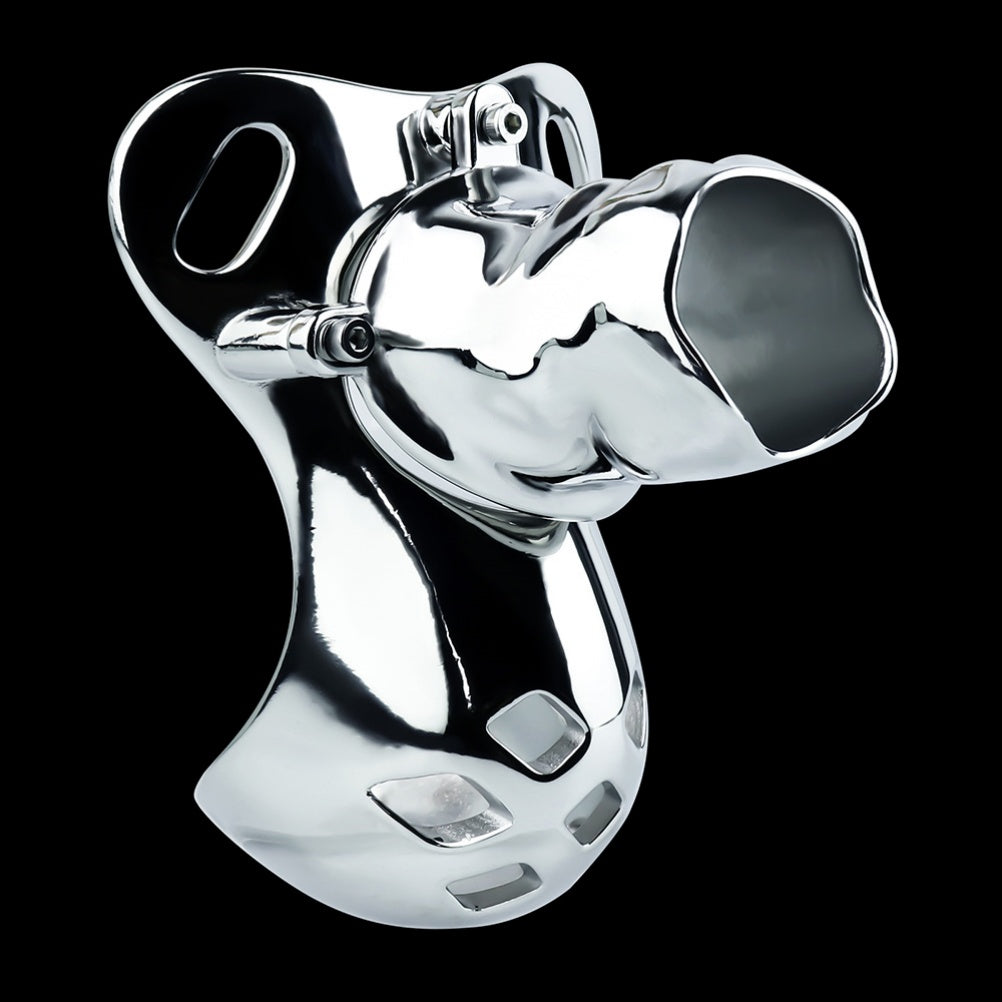 Men's Strap-On Stainless Steel Sheath Underwear - Penis Lifting and Erectile Support Physical Enhancement Toy