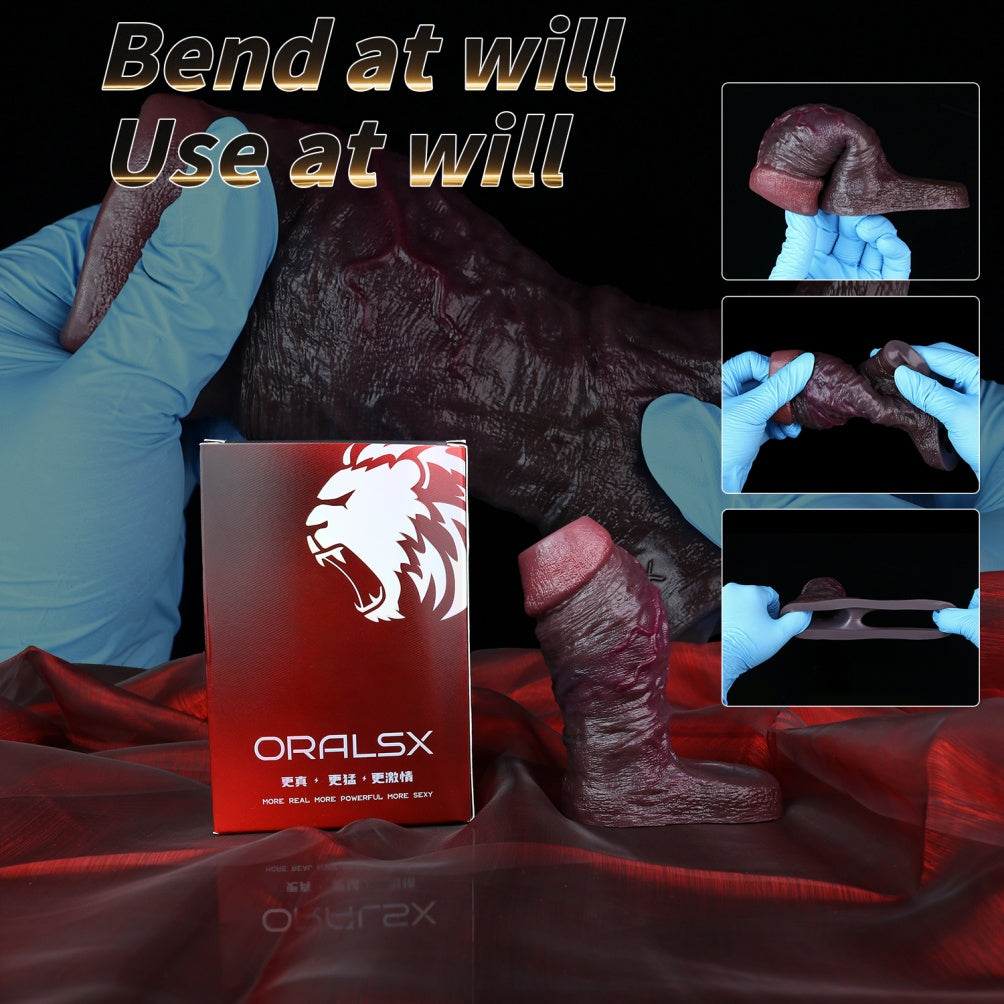 Fantasy Thick Realistic Cock Sleeve – Silicone Penis Extender Sex Toy