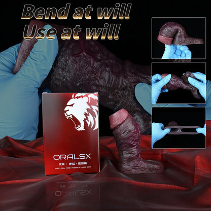 Fantasy Thick Realistic Cock Sleeve – Silicone Penis Extender Sex Toy