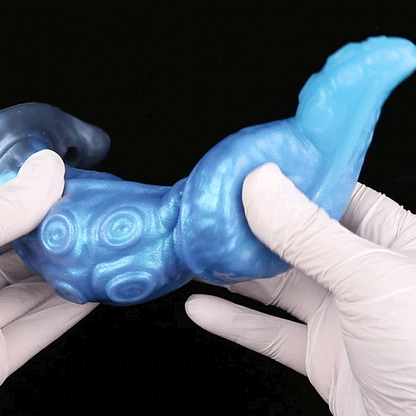 Fantasy Tentacle Alien Anal Dildo for Strapon Play – Silicone Sex Toy for Female Vaginal Orgasmic Massage & Masturbation