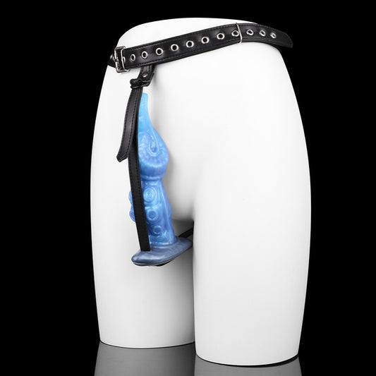 Alien Xenomorph Dildo – Tail Butt Plug & Strap-On Fantasy Silicone Set | Domlust