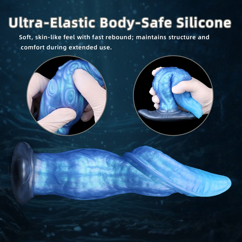 Fantasy Tentacle Alien Anal Dildo for Strapon Play – Silicone Sex Toy for Female Vaginal Orgasmic Massage & Masturbation