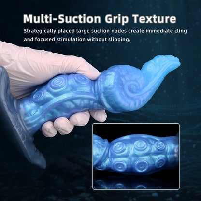 Fantasy Tentacle Alien Anal Dildo for Strapon Play – Silicone Sex Toy for Female Vaginal Orgasmic Massage & Masturbation