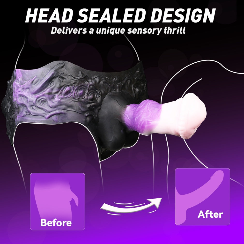 Fantasy Silikon Penisverlängerungs-Unterwäsche – Sofortige Vergrößerung von Größe und Umfang für Männer