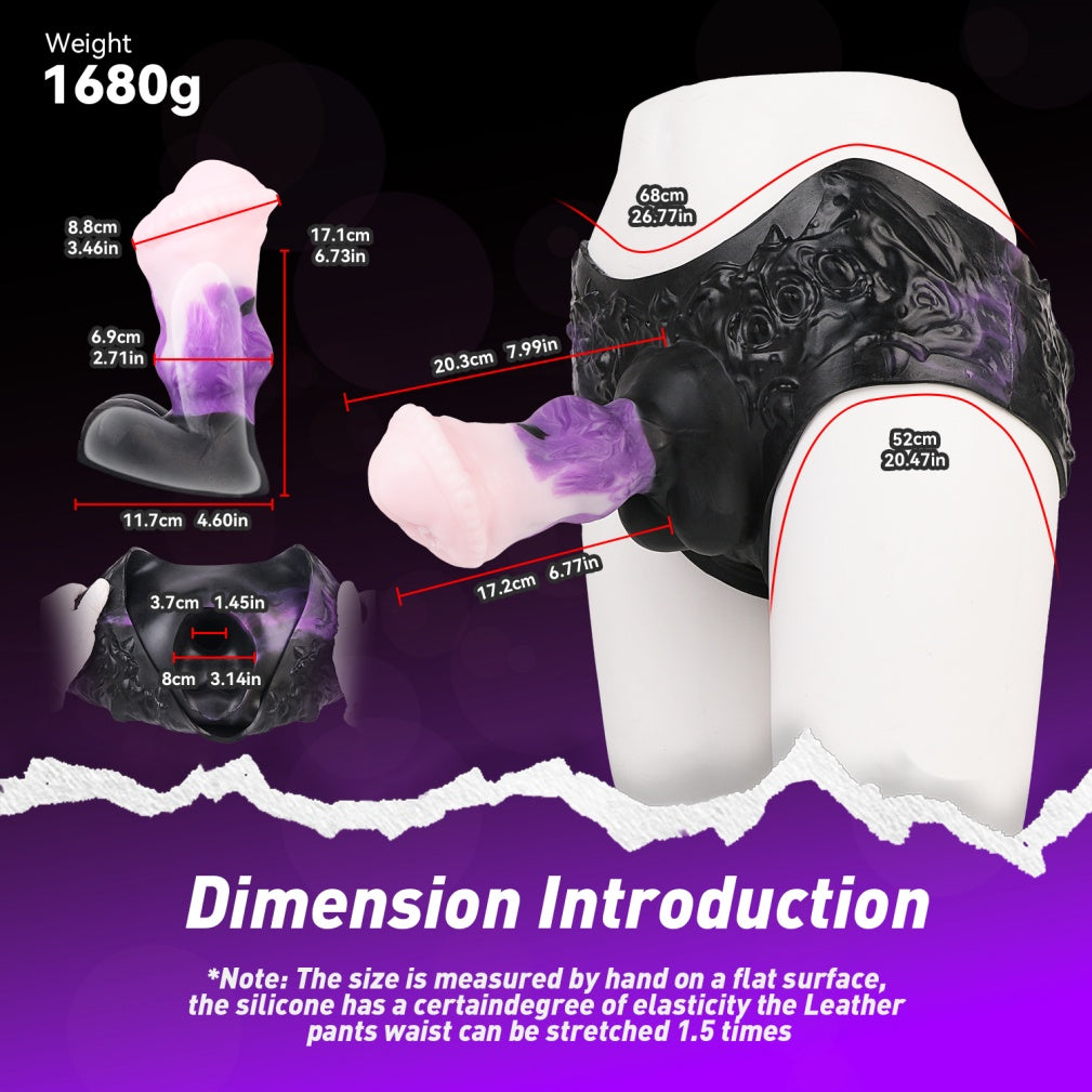 Fantasy Silikon Penisverlängerungs-Unterwäsche – Sofortige Vergrößerung von Größe und Umfang für Männer