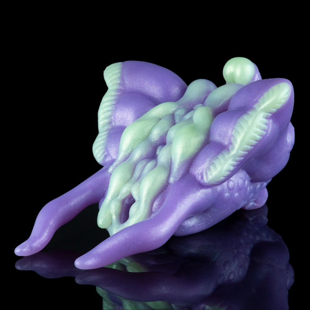 Fantasy Alien Creature Silicone Sex Doll – Discreet Single-Channel Oral Stroker & Pocket Pussy for Male Masturbation