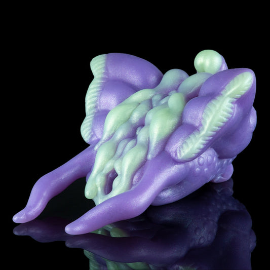 Fantasy Alien Creature Silicone Sex Doll – Discreet Single-Channel Oral Stroker & Pocket Pussy for Male Masturbation