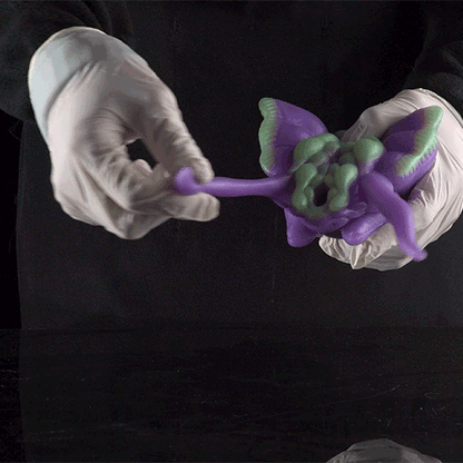 Fantasy Alien Creature Silicone Sex Doll – Discreet Single-Channel Oral Stroker & Pocket Pussy for Male Masturbation