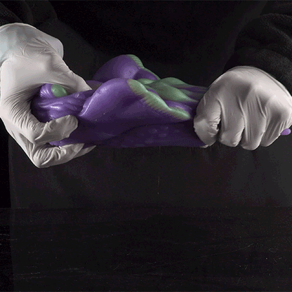 Fantasy Alien Creature Silicone Sex Doll – Discreet Single-Channel Oral Stroker & Pocket Pussy for Male Masturbation